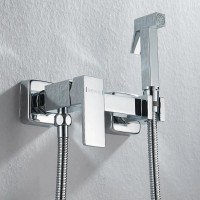 Гигиенический душ Shevanik S137 со смесителем, хром