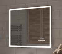 Зеркало Vigo Geometry Media 048 80 с подсветкой, с антизапотевателем