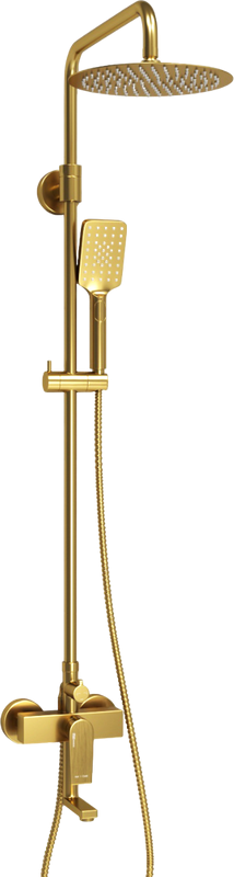 Душевая стойка Wasserkraft Aisch A155.259.201.BG золото