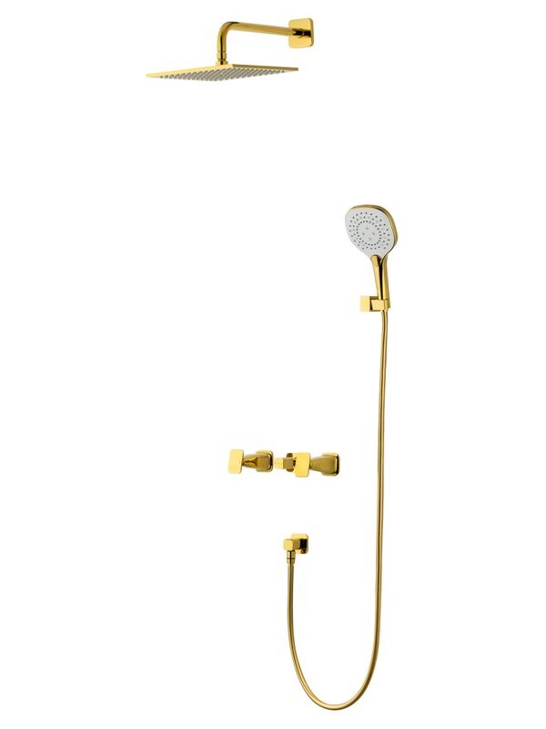 Душевой комплект Wonzon & Woghand Shakespeare WW-654701-DG темное золото