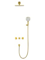 Душевой комплект Wonzon & Woghand Shakespeare WW-654701-DG темное золото Душевой комплект Wonzon & Woghand Shakespeare WW-654701-DG темное золото