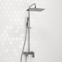 Душевая стойка Wasserkraft Aller A177.069.103.010.CH хром
