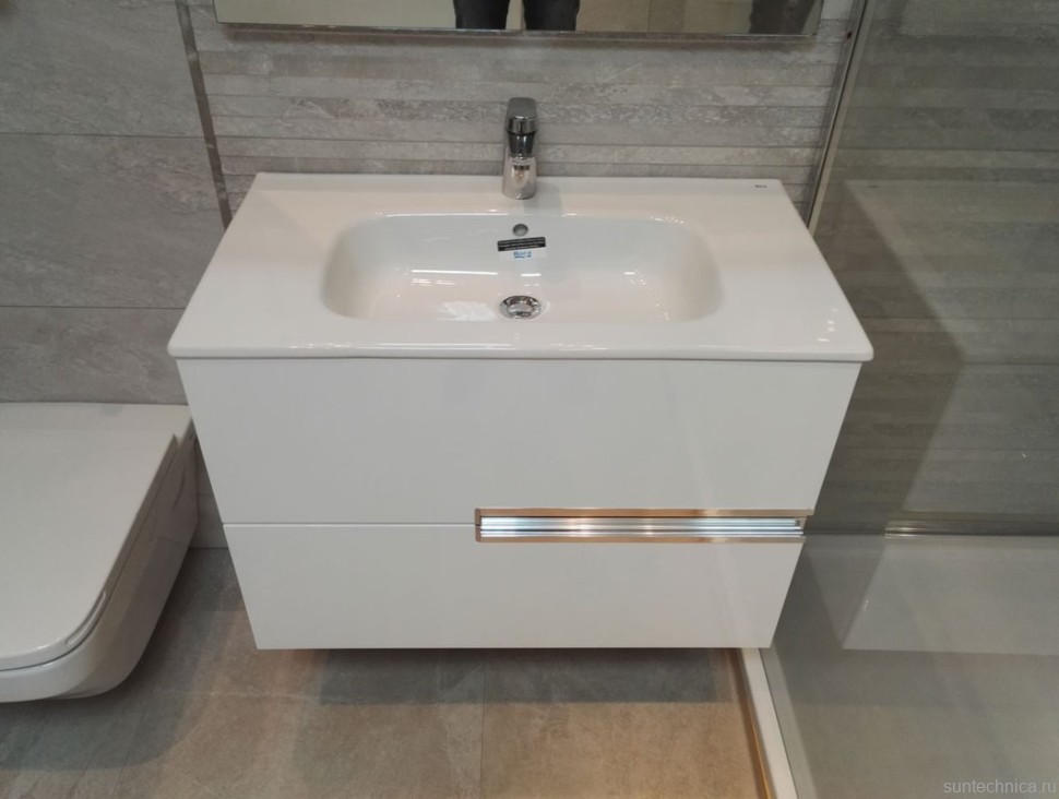 Мебель для ванной комнаты Roca Victoria Nord Ice Edition 80 белая