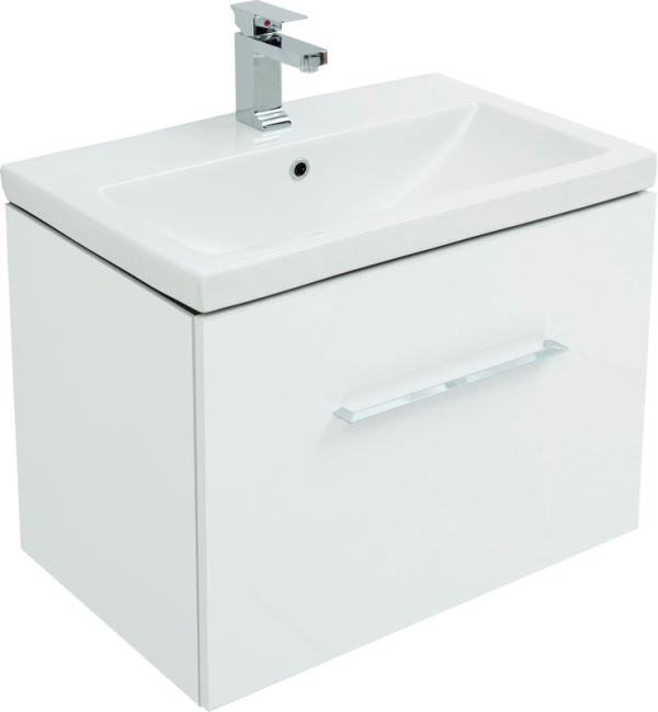Тумба под раковину Aquanet Порто 70 белая