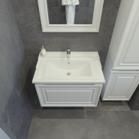 Мебель для ванной комнаты Caprigo Ponza 70 подвесная, белая