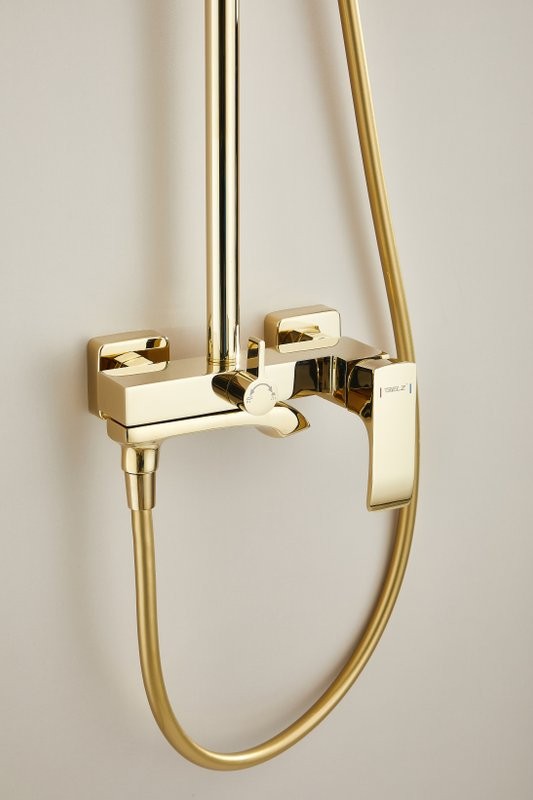 Душевая стойка BELZ B507 B24507-5 золото
