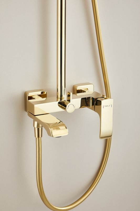 Душевая стойка BELZ B507 B24507-5 золото