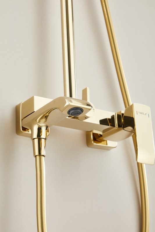 Душевая стойка BELZ B507 B24507-5 золото