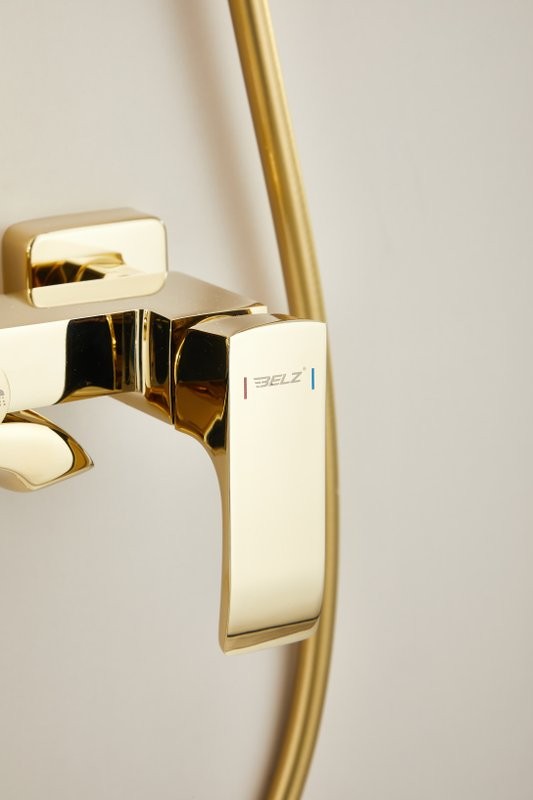 Душевая стойка BELZ B507 B24507-5 золото