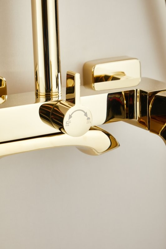 Душевая стойка BELZ B507 B24507-5 золото