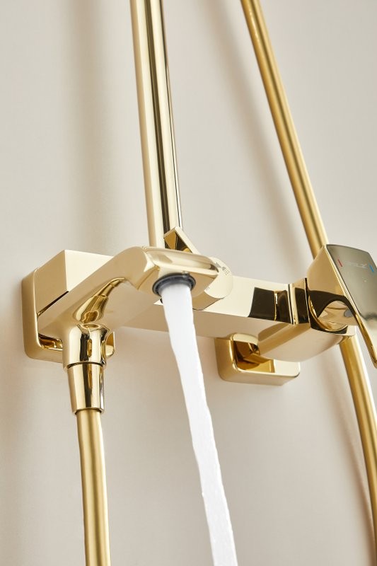 Душевая стойка BELZ B507 B24507-5 золото