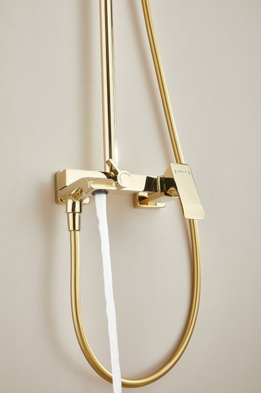 Душевая стойка BELZ B507 B24507-5 золото