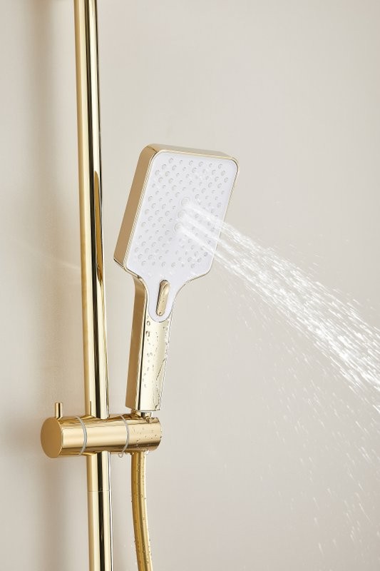 Душевая стойка BELZ B507 B24507-5 золото