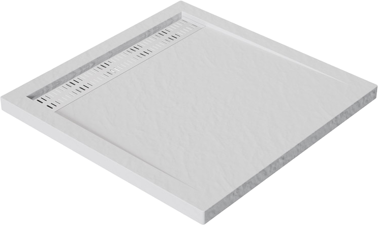 Поддон для душа BelBagno Due 100х100 см с сифоном