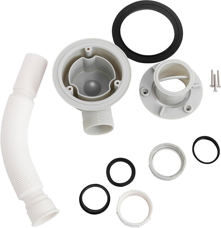 Поддон для душа BelBagno Due 100х100 см с сифоном