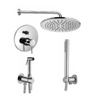 Комплект для ванной Paffoni Light KITZLIG015CR С ВНУТРЕННЕЙ ЧАСТЬЮ, хром