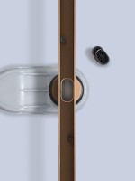 Душевой трап (лоток) AltroBagno Supremo AltroBagnoSupremo071236BC 80 см, решетка матовая медь, с сифоном, под плитку