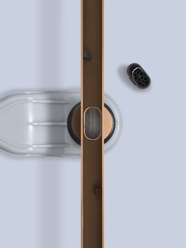 Душевой трап (лоток) AltroBagno Supremo AltroBagnoSupremo071236BC 80 см, решетка матовая медь, с сифоном, под плитку