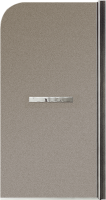 Шторка на ванну Maybahglass MGV-784-5 70x140, профиль матовый хром, стекло матовая бронза
