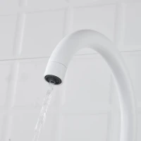 Смеситель для кухни с подключением фильтра Shevanik S428C, белый Смеситель для кухни с подключением фильтра Shevanik S428C, белый