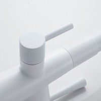 Смеситель для кухни с подключением фильтра Shevanik S428C, белый Смеситель для кухни с подключением фильтра Shevanik S428C, белый