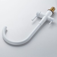 Смеситель для кухни с подключением фильтра Shevanik S428C, белый Смеситель для кухни с подключением фильтра Shevanik S428C, белый