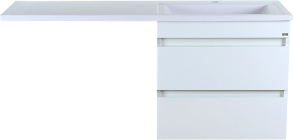 Тумба под раковину Misty Фостер 55 подвесная, под стиральную машину