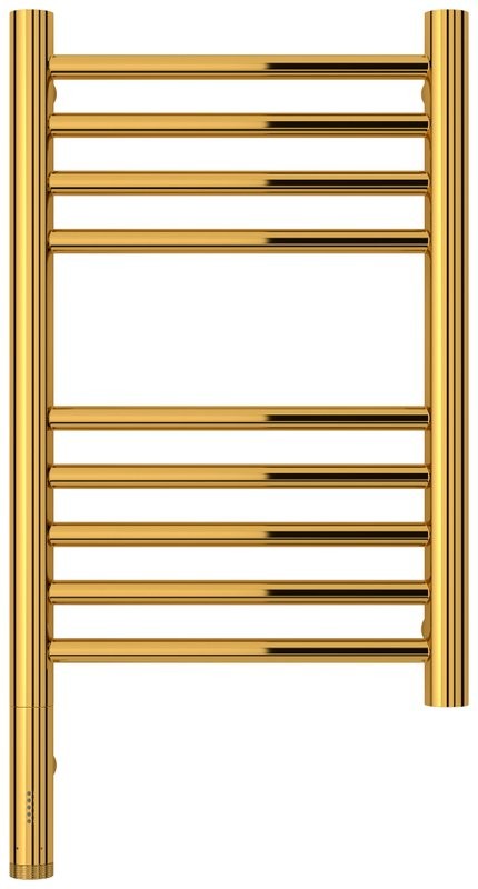 Полотенцесушитель электрический Сунержа Богема 3.1 03-6004-5030 60x35 см, подключение слева, золото, лесенка