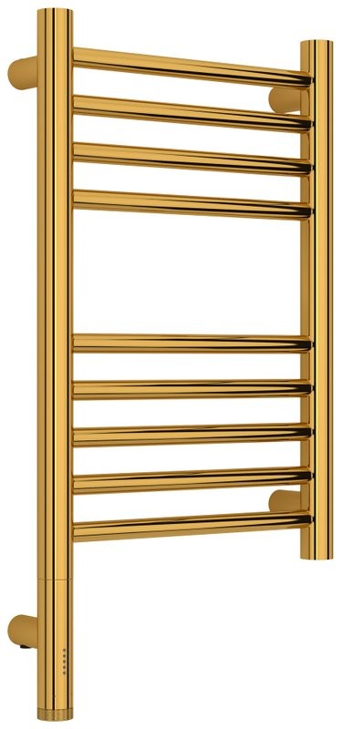 Полотенцесушитель электрический Сунержа Богема 3.1 03-6004-5030 60x35 см, подключение слева, золото, лесенка