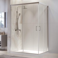 Душевой уголок RGW Passage PA-246 80х120 см, профиль хром, стекло прозрачное