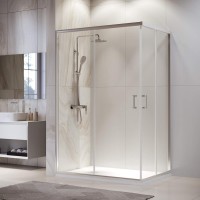 Душевой уголок RGW Passage PA-246 80х120 см, профиль хром, стекло прозрачное