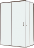 Душевой уголок RGW Passage PA-246 80х120 см, профиль хром, стекло прозрачное