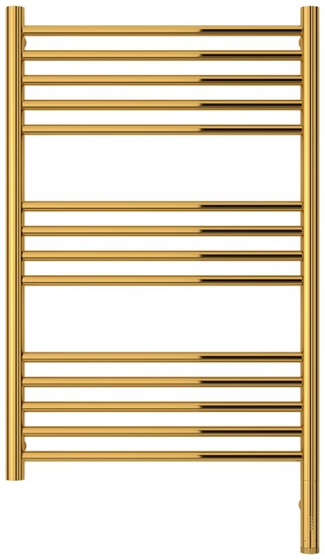 Полотенцесушитель электрический Сунержа Богема 3.1 03-6005-8050 90x55 см, подключение справа, золото, лесенка