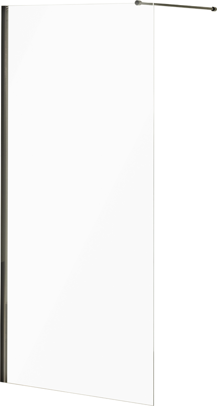 Душевая перегородка RGW Walk In WA-002B 70x195 см, профиль матовый черный, стекло матовое-сатинат