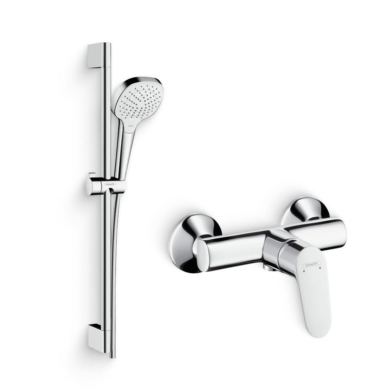 Душевой комплект Смеситель для душа Hansgrohe Focus E2 31960000 + Гарнитур Croma Select E 26592400