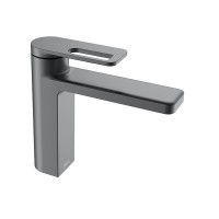 Смеситель для раковины Black&White Gravity 7103GM gun metal Смеситель для раковины Black&White Gravity 7103GM gun metal