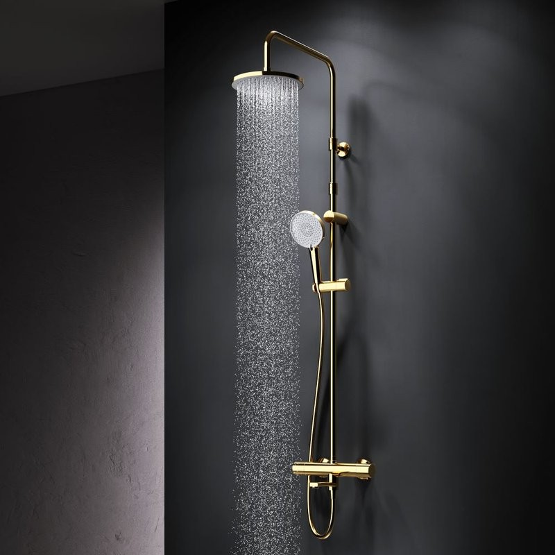 Душевая стойка AM.PM X-Joy F0785A599 золото