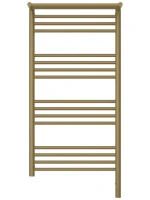 Полотенцесушитель электрический Сунержа Богема 3.1 32-6007-1050 110x55 см, подключение справа, золотой шелк, лесенка, с полкой
