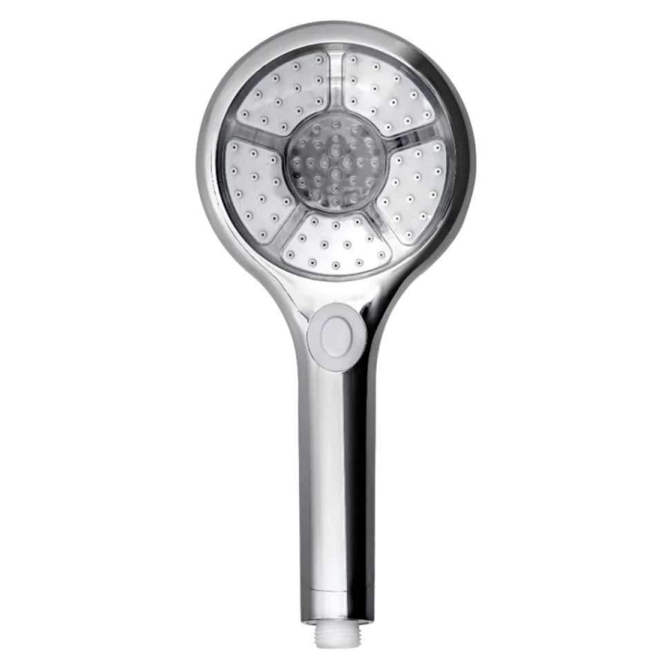 Душевая лейка Olive'S D173LED глянцевая хром