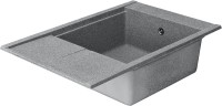 Мойка кухонная AQUATON Делия 78 серая