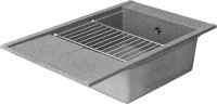 Мойка кухонная AQUATON Делия 78 серая