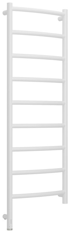 Полотенцесушитель электрический Сунержа Галант 3.1 30-6000-1240 130x45 см, подключение слева, матовый белый, лесенка