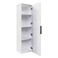 Шкаф-пенал для ванной Grossman Блисс 40 L/R матовый белый