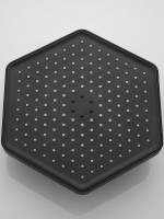 Душевая стойка Haiba HB24726-7 с термостатом, черная