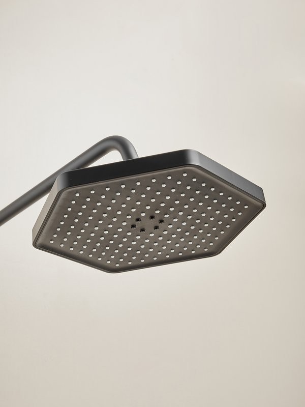 Душевая стойка Haiba HB24726-7 с термостатом, черная