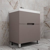 Тумба под раковину без столешницы Style Line Матис 70 напольная, тайп темный