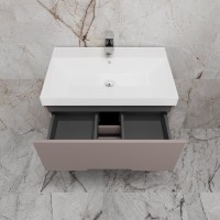 Тумба под раковину без столешницы Style Line Матис 70 напольная, тайп темный