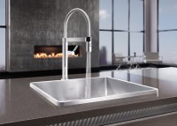 Смеситель для кухни Blanco Culina-S 517598 с гибким изливом