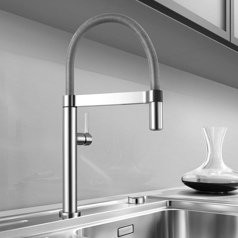 Смеситель для кухни Blanco Culina-S 517598 с гибким изливом