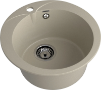 Мойка кухонная GranFest Rondo R-480 топаз